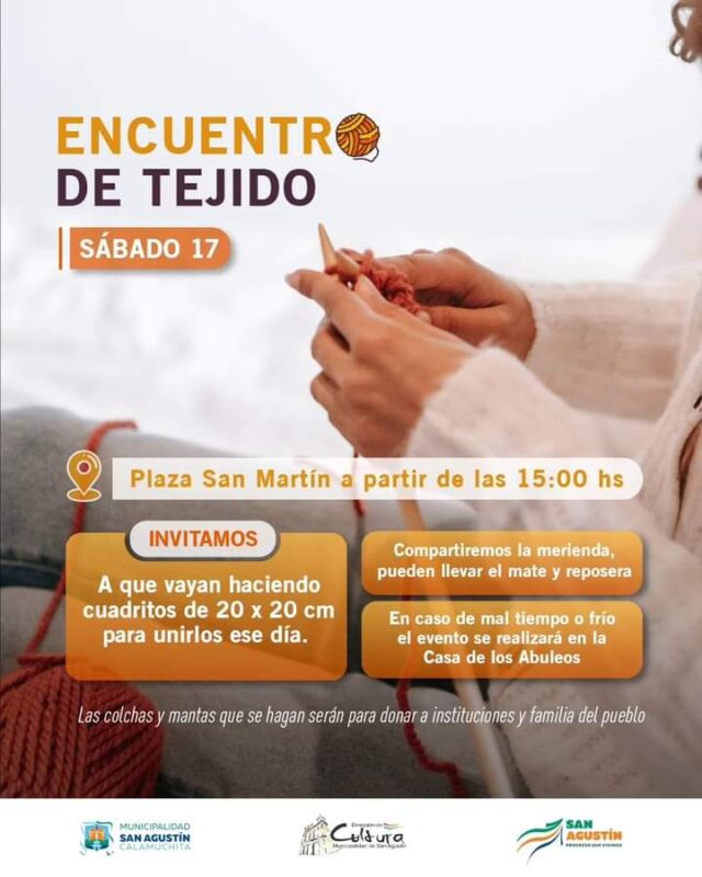 Encuentro de tejedoras en San Agustín