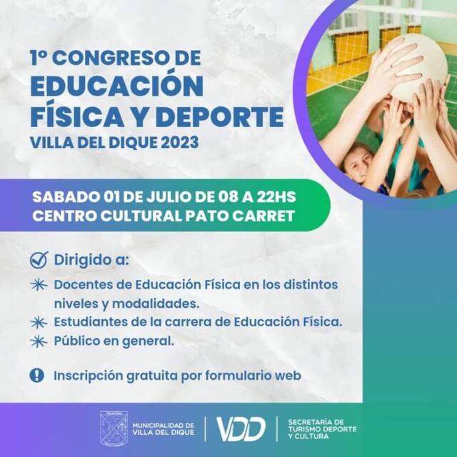 Villa del Dique: Congreso de Educación Física y Deporte