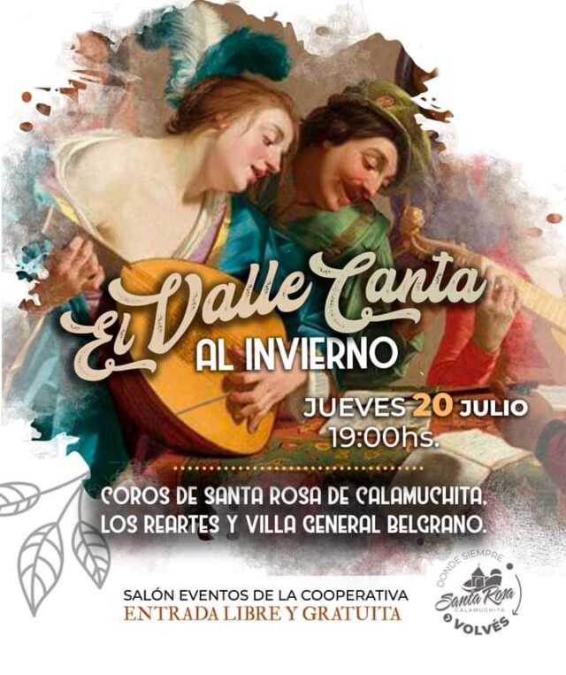 Encuentro de coros en Santa Rosa