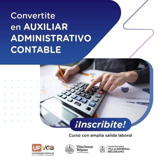 Curso de Auxiliar Administrativo Contable en VGB