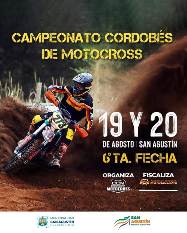 Campeonato Cordobés de Motocross en San Agustín