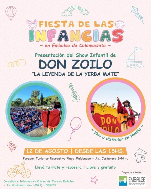 Fiesta de las infancias en Embalse