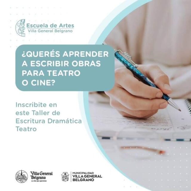 Taller de Escritura Dramática en VGB