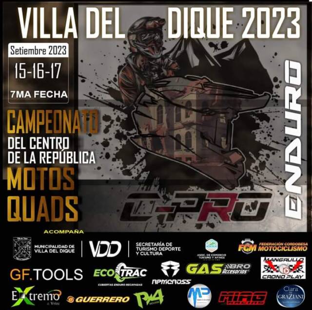 Enduro en Villa del Dique