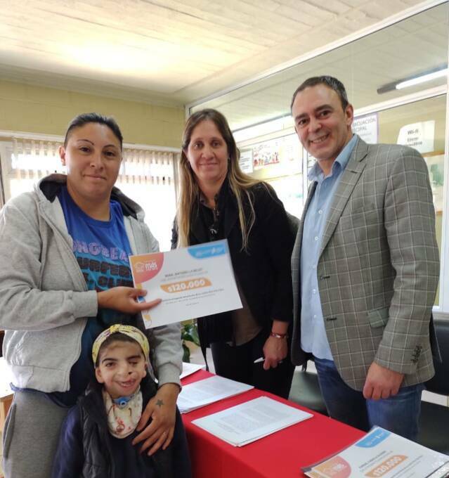 Entrega de créditos en San Agustín-La Ola Digital