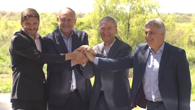 Se puso en marcha el acueducto interprovincial