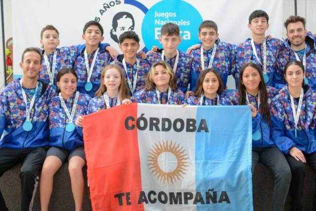 Córdoba se quedó con el cuarto lugar en el medallero general de los Juegos Evita-La Ola Digital