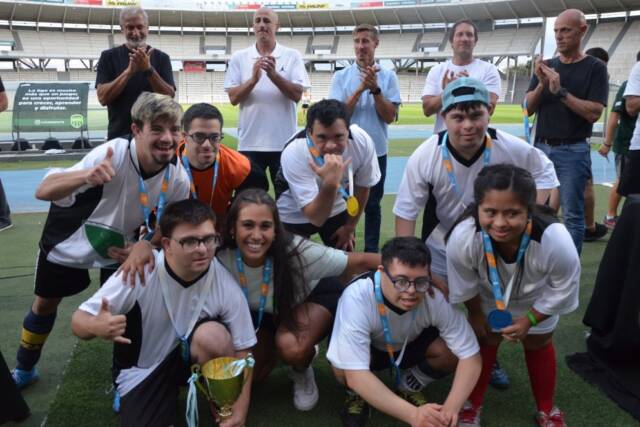 La 1º edición de la liga de fútbol para personas con síndrome de Down tuvo su jornada final-La Ola Digital