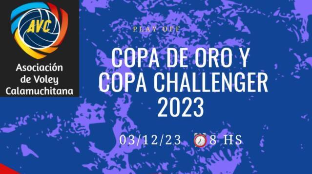 Este domingo se definen Copa de Oro y Copa Challenger en el voley calamuchitano-La Ola Digital