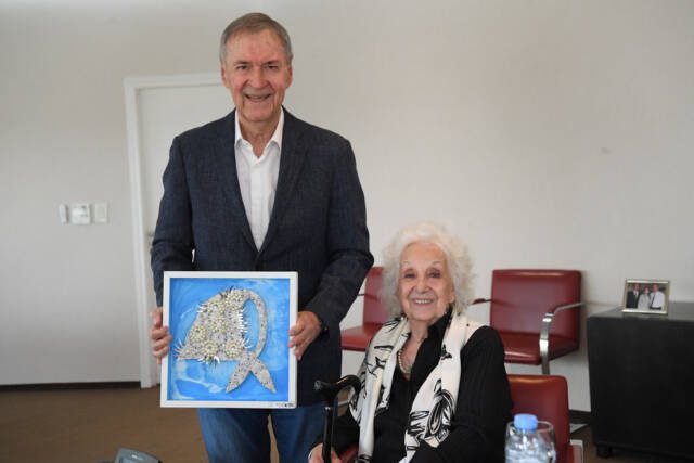 Schiaretti recibió la visita de Estela de Carlotto-La Ola Digital
