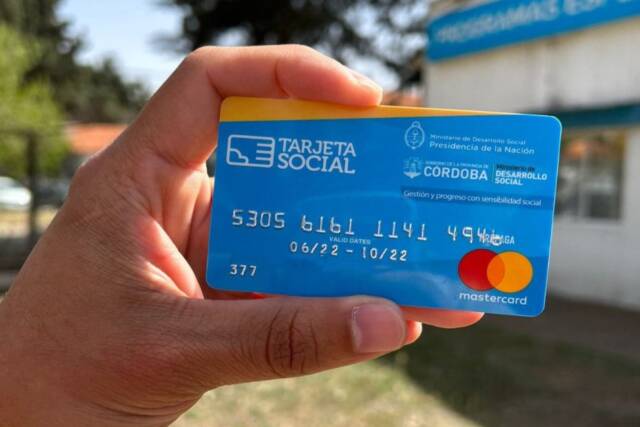 El lunes 13 se acreditará el monto de noviembre de la Tarjeta Social-La Ola Digital