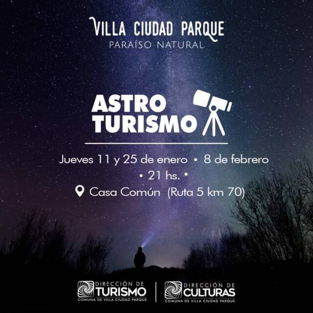 Turismo Astronómico en Villa Ciudad Parque