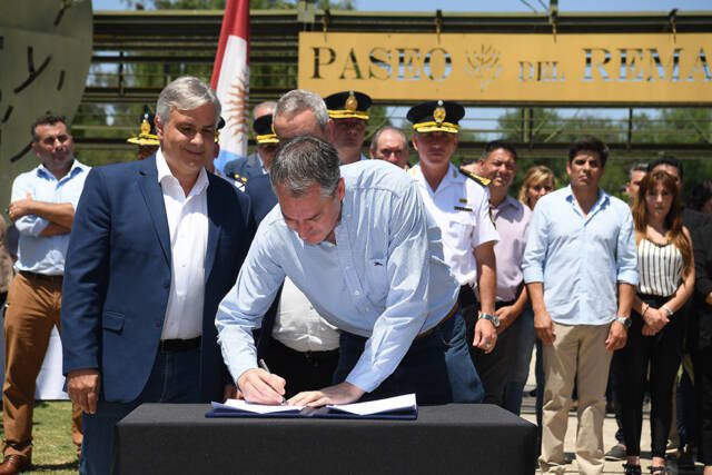 Llaryora pasó por Calamuchita y anunció obras por más de $2.300 millones-La Ola Digital