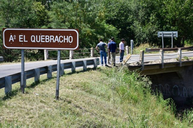 Autoridades de la Dirección Provincial de Vialidad pasaron por Embalse-La Ola Digital