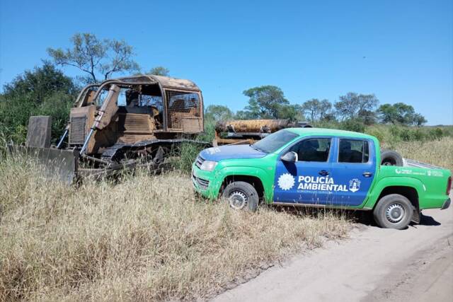 Policía Ambiental frenó desmontes ilegales en distintos puntos de la provincia-La Ola Digital
