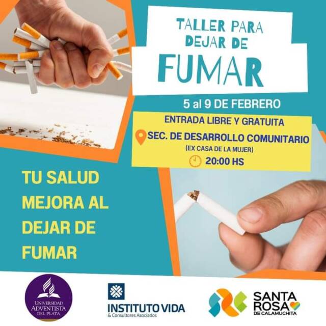 Taller para dejar de fumar en Santa Rosa
