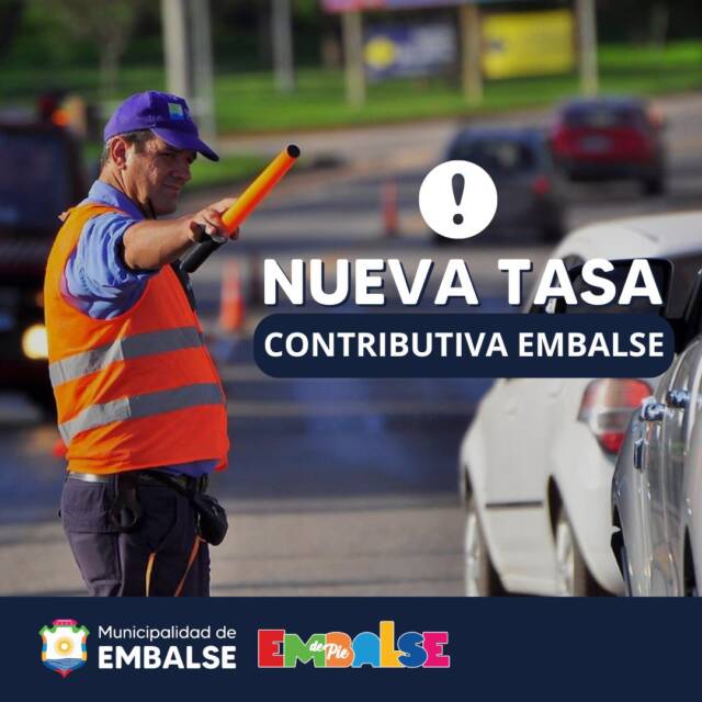 Desde el fin de semana rige la Tasa Contributiva Embalse (T.C.E)-La Ola Digital
