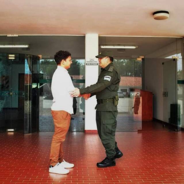 Embalse: visita a Gendarmería Nacional