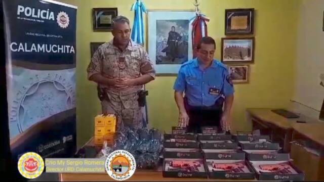 Nuevas adquisiciones para la policía calamuchitana