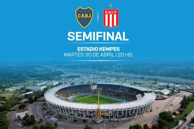 Boca y Estudiantes se cruzarán en el Kempes en semifinales por la Copa de la Liga-La Ola Digital