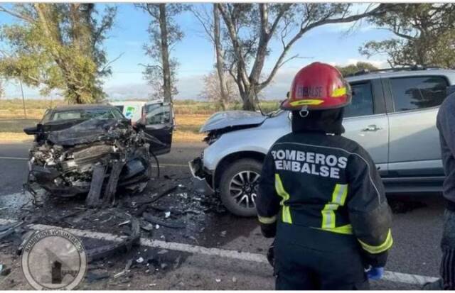 Accidente fatal en Embalse