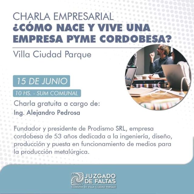 Villa Ciudad Parque: charla empresarial