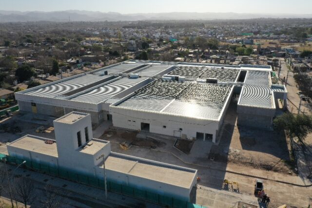 Ciudad de Córdoba: la construcción del Hospital del Noroeste tiene un avance del 75%-La Ola Digital