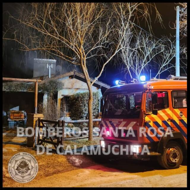 Dos incendios fueron sofocados en Santa Rosa