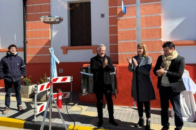 Llegó el gas natural a La Cruz