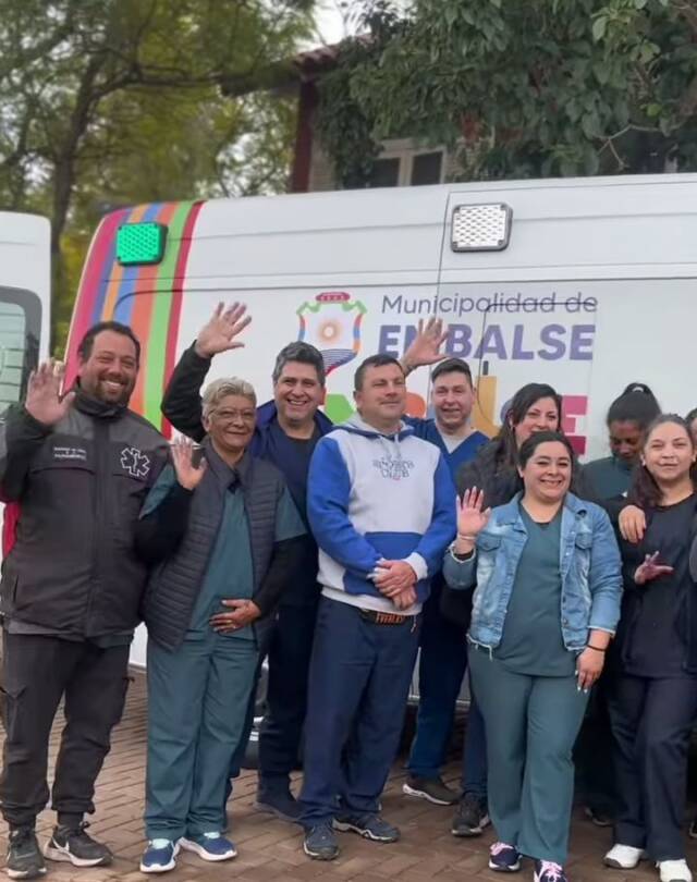 Ambulancia propia para Embalse