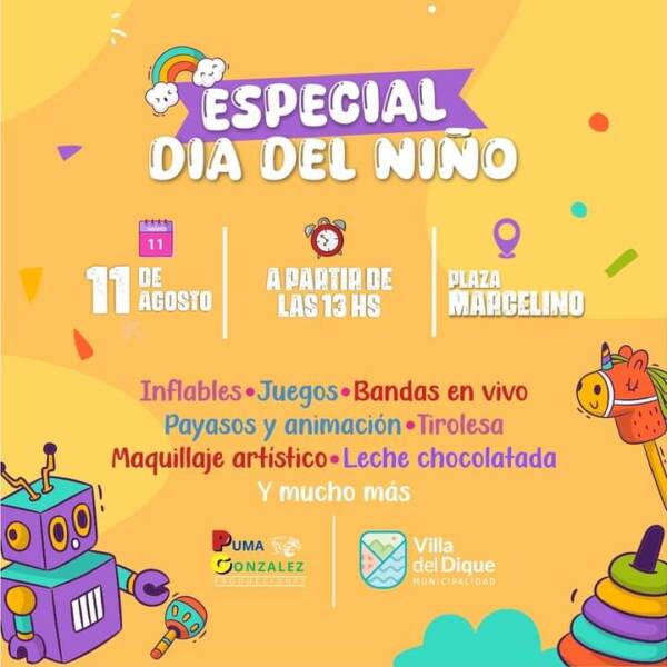 Fiesta del Día del Niño en Villa del Dique