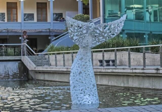 Obra escultórica “Majestuosa” en el Buen Pastor