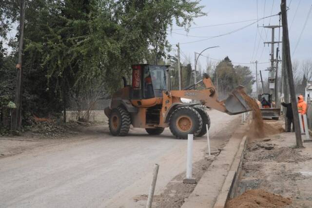 Los desagües pluviales finalizados