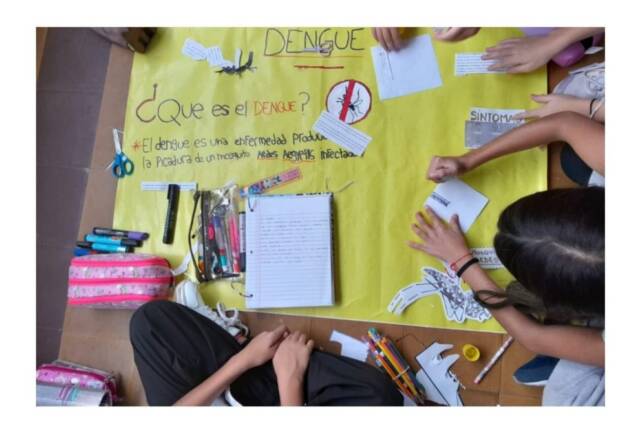 Se lanzó la campaña “Misión dengue: Juntos por una escuela libre de criaderos de mosquitos”-La Ola Digital