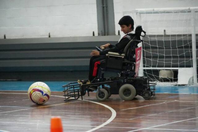 Powerchair Football en el Kempes