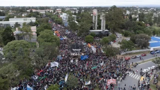 Cortes de tránsito en Córdoba durante la Marcha Federal Universitaria