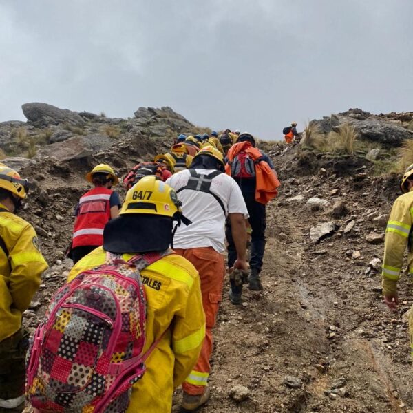 164 bomberos participaron de un rescate en el Cerro Champaquí-La Ola Digital