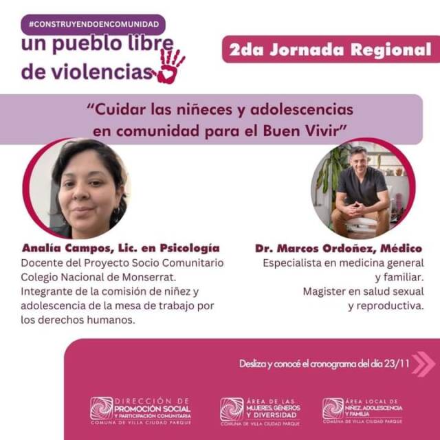 Segunda jornada de "Un Pueblo Libre de Violencia"