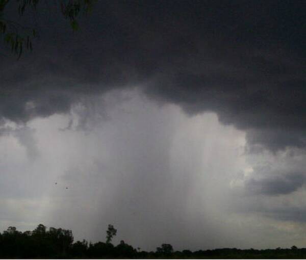 Ordoñez: relevamiento de daños por las tormentas