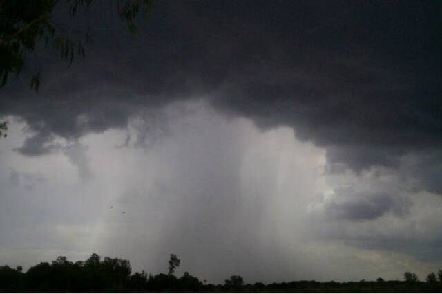 Ordoñez: relevamiento de daños por las tormentas