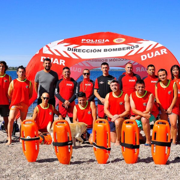 Capacitación de guardavidas en Embalse-La Ola Digital