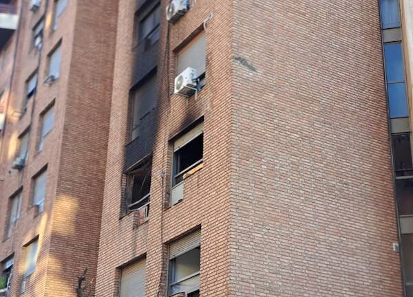 Nueva Córdoba: un departamento se prendió fuego