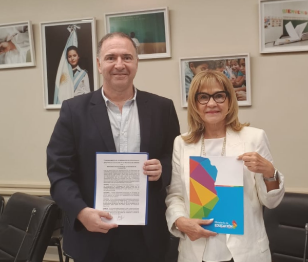 Convenio para fortalecer la educación entre Córdoba y Corrientes