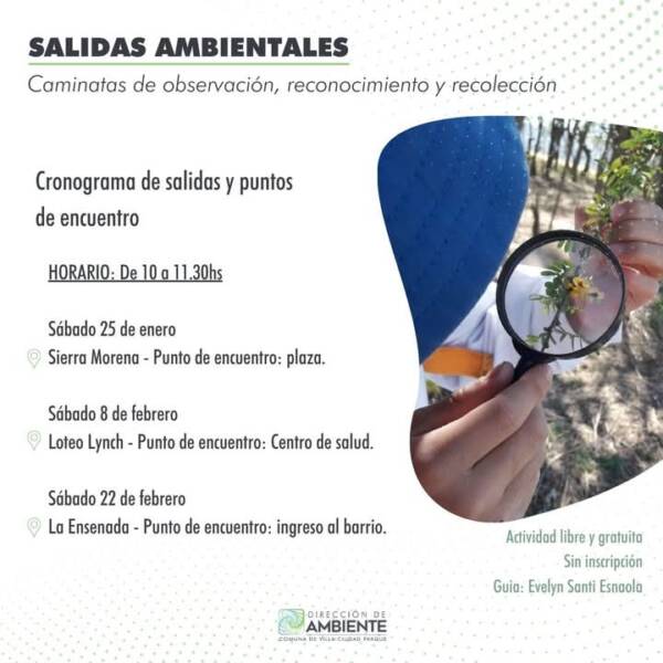 Villa Ciudad Parque y su flora nativa