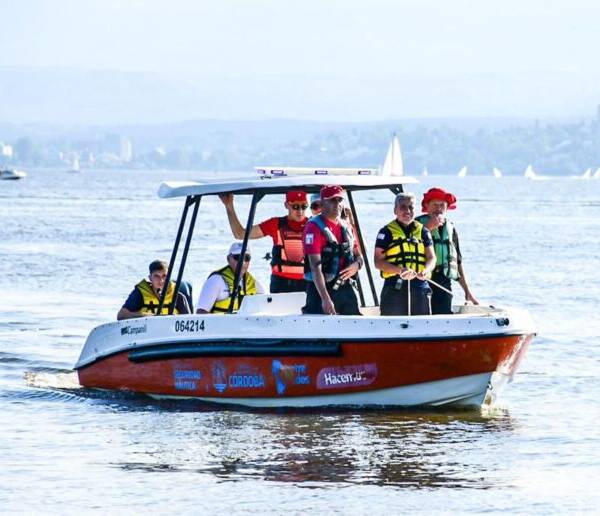 Seguridad Náutica en el dique San Roque
