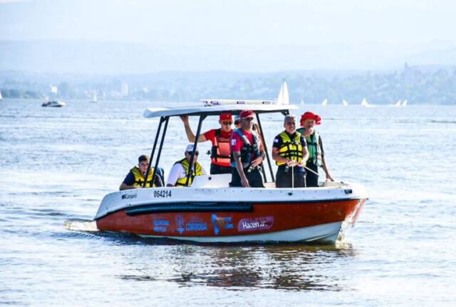 Seguridad Náutica en el dique San Roque