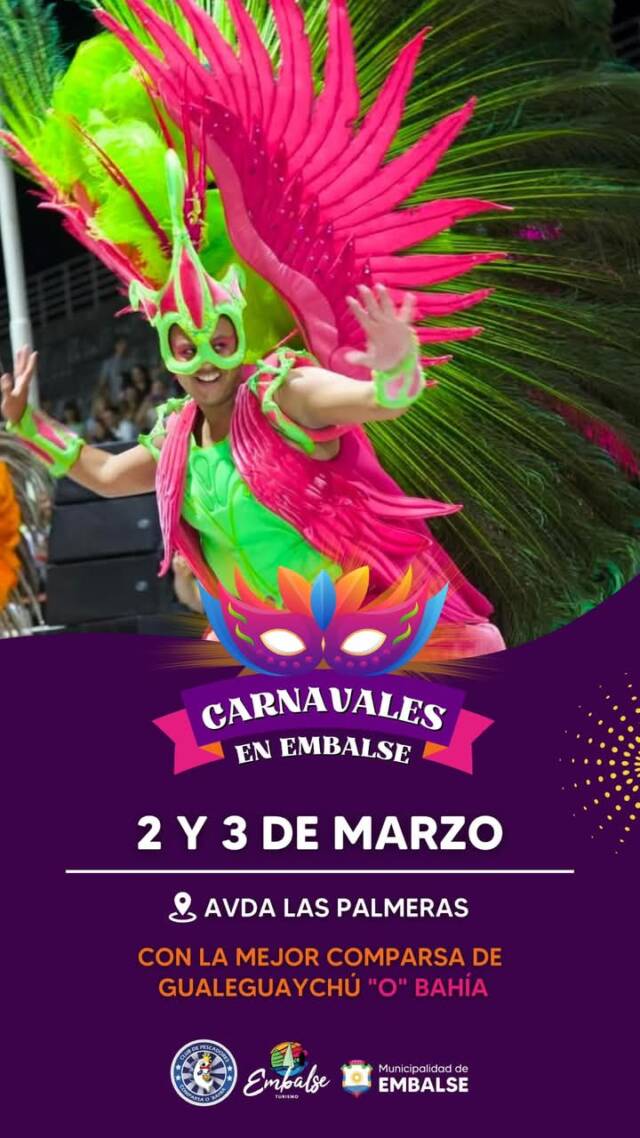 Carnavalse de Embalse 2025