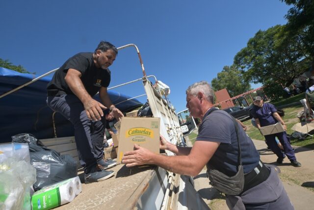 Córdoba envió más donaciones a Bahía Blanca-La Ola Digital