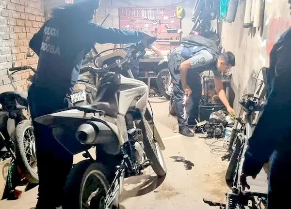 Cayó una banda que robaba motos en Córdoba