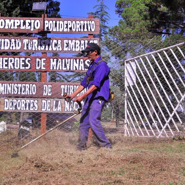 Embalse anunció la recuperación del polideportivo de la Unidad Turística-La Ola Digital